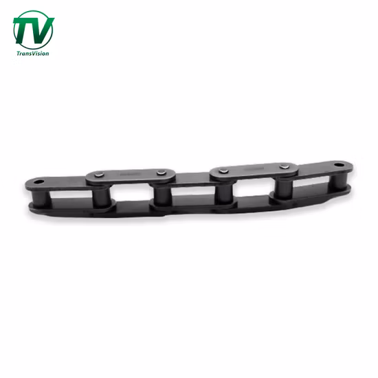 Chain Factory Transmission Roller Conveyor Chain Cement Bucket Elevator Scraper Long Pitch Welded Forged Double Pitch M Fv Series