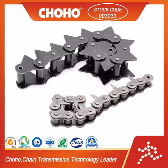 GS38 3322 3330t 3358 Stainless Steel Film Agricultural Transmission Short Pitch Lifting Clamping Roller Chains