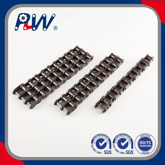 ISO Standard Short Pitch Precision Simplex Hardware Motorcycle Industrial Roller Chain