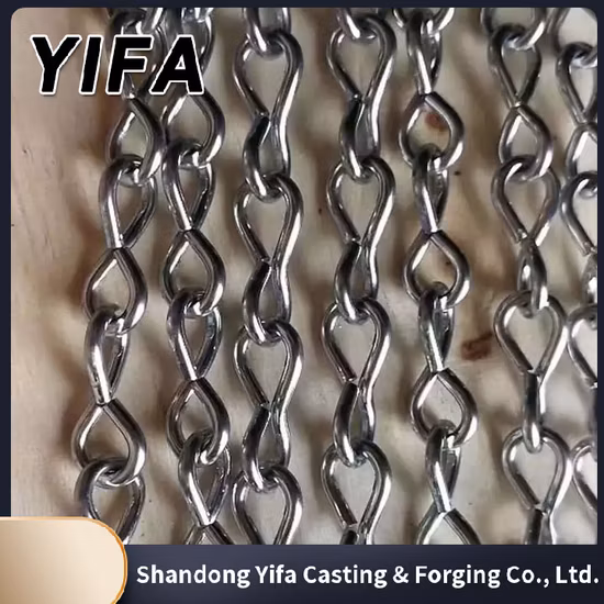 Stainless Steel Galvanized Quick Link Connecting Link Steel Quick Link Double Jack Chain